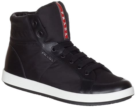 prada high tops leather|prada high top boots.